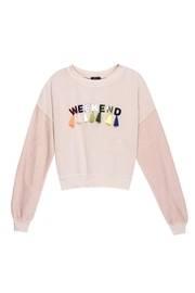  Kelli Weekend Crop Sweatshirt