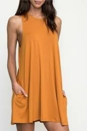  Orange Punch Sleeveless Dress