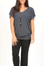  Fitted Tunic Top