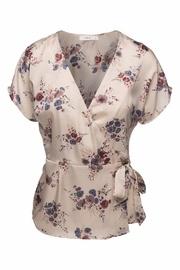  Floral Wrap Shirt
