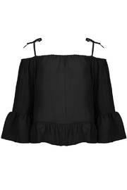 Off Shoulder Top Black