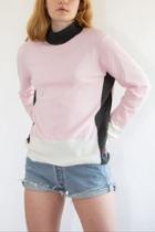  Pink Block Sweater