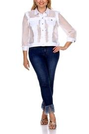  Sheer Denim Jacket