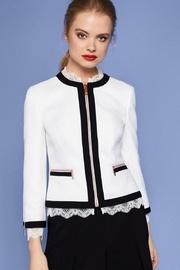  Lace Trim Jacket