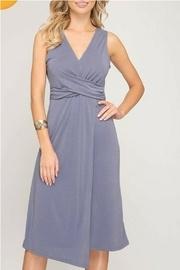  Lilac Modal Midi-dress