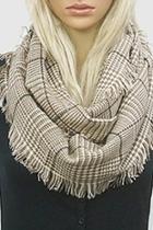  Glen Check Scarf