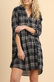  Plaid Pocket Tunic