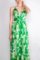  Tropical-green Enchantress Gown