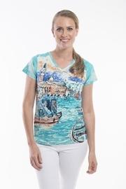  Venetian Print Tee