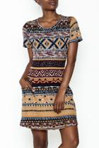  Multicolor Sweater Dress