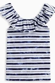  Stripe Peasant Top