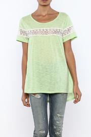 Apple Green Flowy Tee