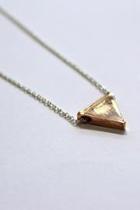  Rose Triangle Necklace