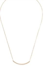  Gold Tube Necklace