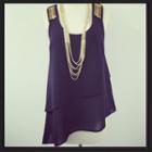  Embellished Navy Tank