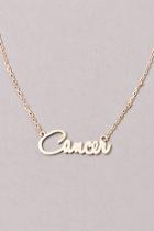  Cancer Pendant Necklace