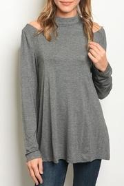  Charcoal Longsleeve Tunic