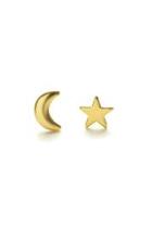  Moon & Star Studs