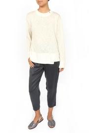  Step Hem Slub Top