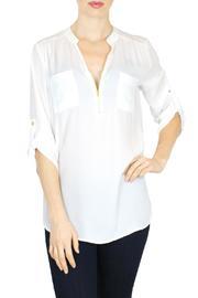  White Loose Blouse