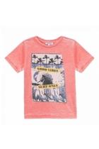  Coral Printed T-shirt