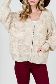  Puff Sleeve Cardigan