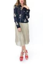  Gold Metallic Skirt