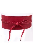  Leather Obi Wrap Belt