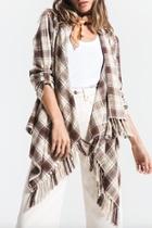  Handkerchief Fringe Cardigan