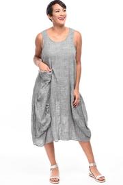  Ruched Sleeveless Dress