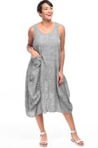  Ruched Sleeveless Dress