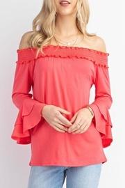  Ots Ruffle-sleeve Top