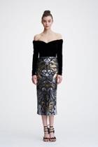  Sequined Midi Dress
