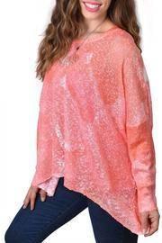  Oversize Mesh Sweater