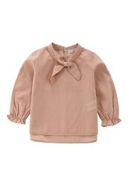  Pink Tie Blouse