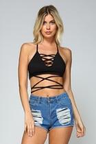  Wrap Tie Bandeau