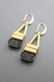  Plated Brass Earring