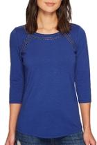  Beaded Jersey Top