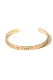 Stamped Cuff Bracelet