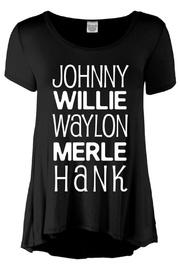  Willie Waylon Tee