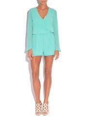  Flared Sleeve Romper