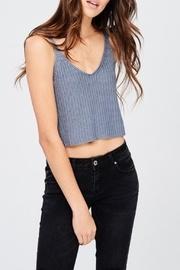  Blue Knit Tank