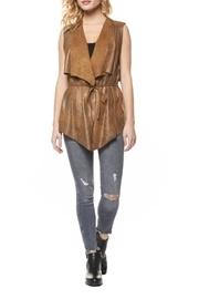 Sleeveless Tie Vest