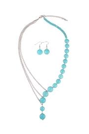  Turquoise Split Necklace Set