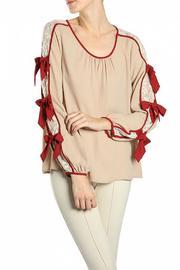  Holiday Lace Top