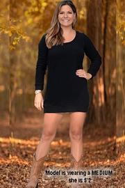  Black Sweater Tunic