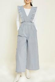  Cut-out Wide-leg Jumper