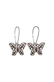  Silver Butterfly Earrings