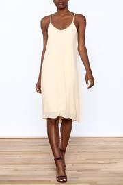  Soft Peach Swing Dress