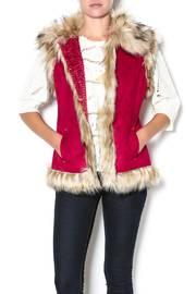  Fur Collared Vest
